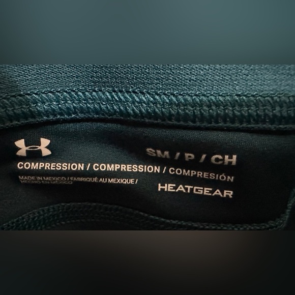 162 Under Armour| NWOT Teal Black High Waisted Moisture-Wicking Legging (Size S) - Picture 8 of 12